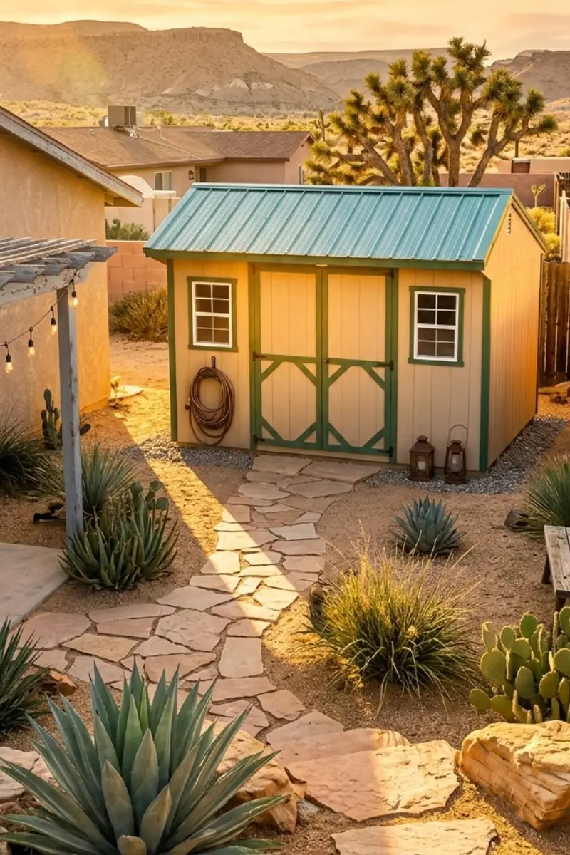 Quaker style storage shed for sale in Colorado