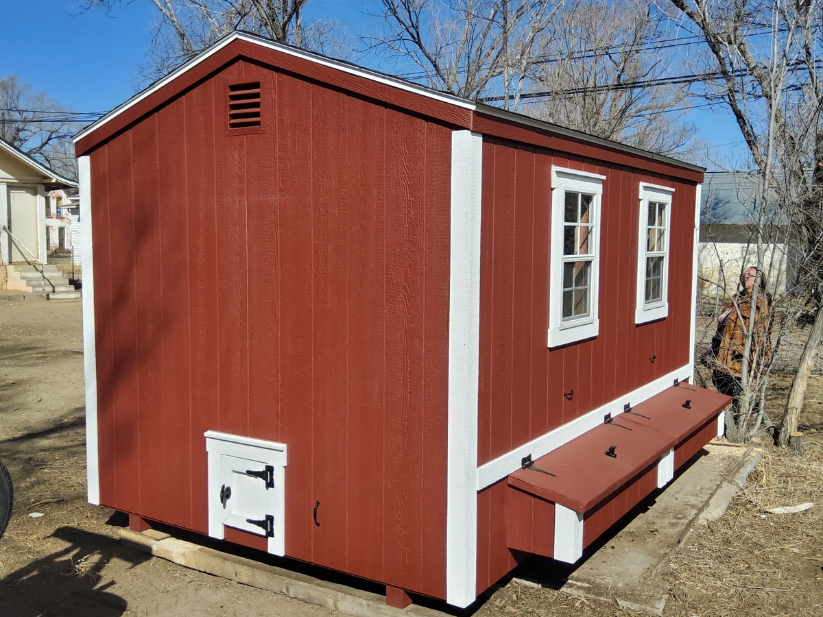 Chicken coop delivered in Colorado 2