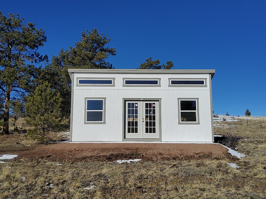 Studio Shed delivered and installed in Colorado