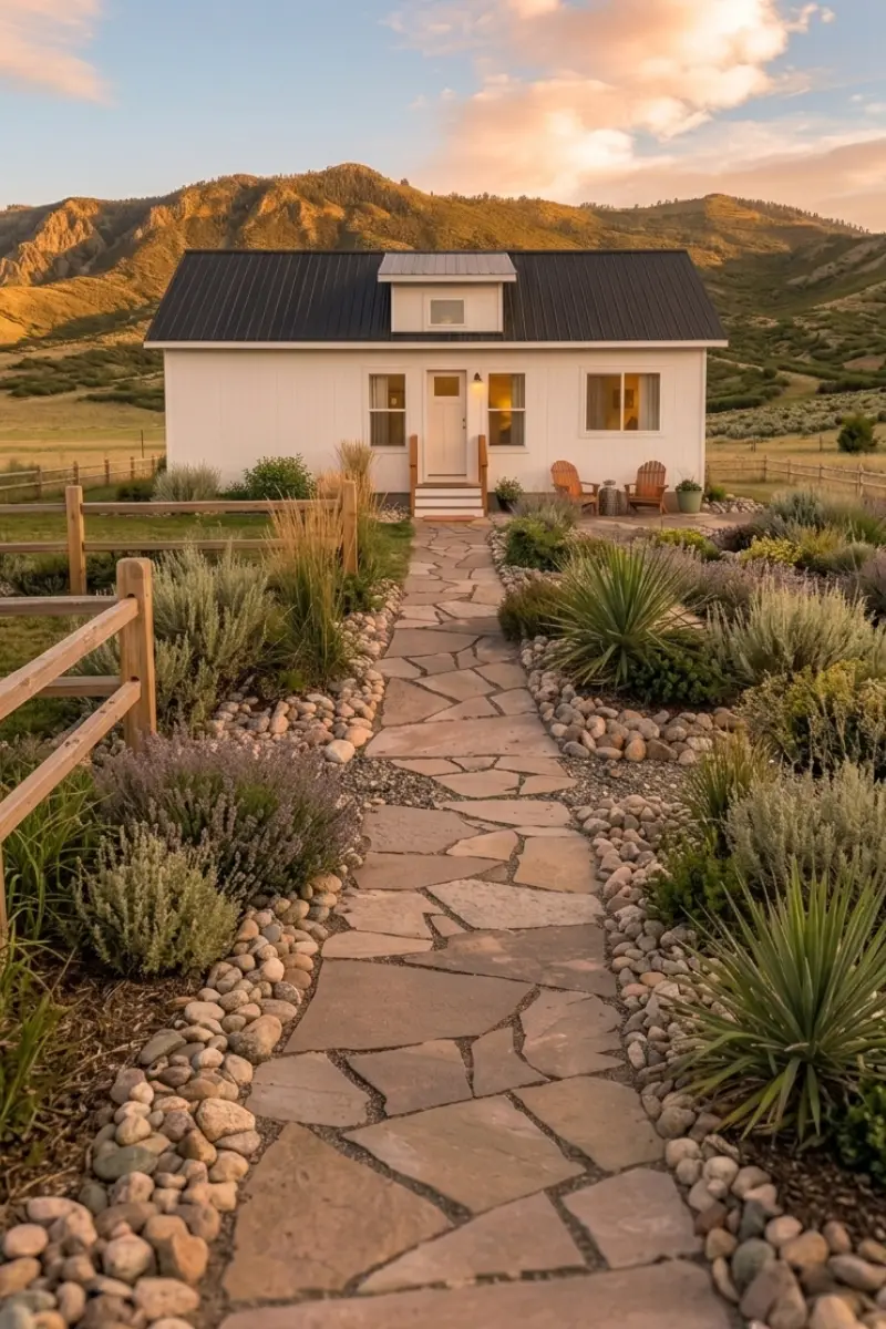 Sunny Side home shell built in Colorado