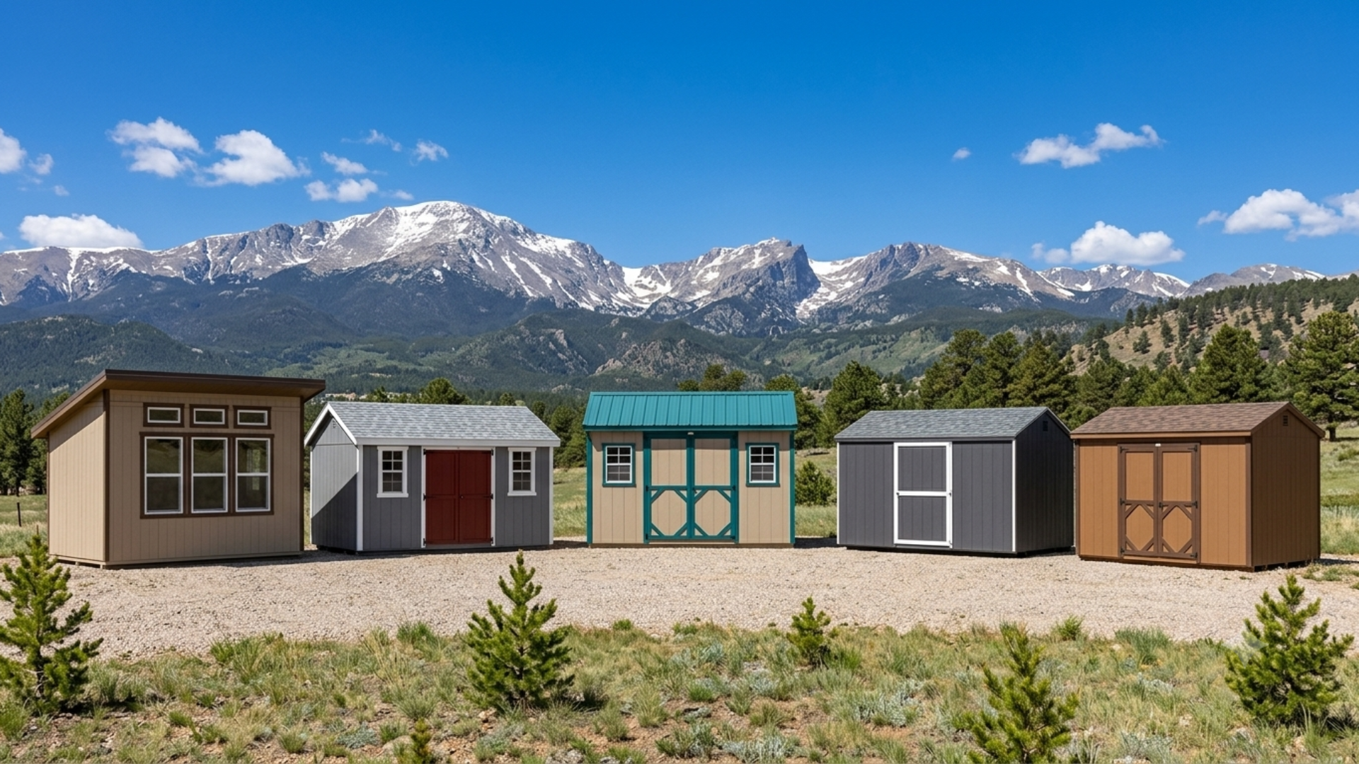 Rent to own sheds with no credit check in Colorado