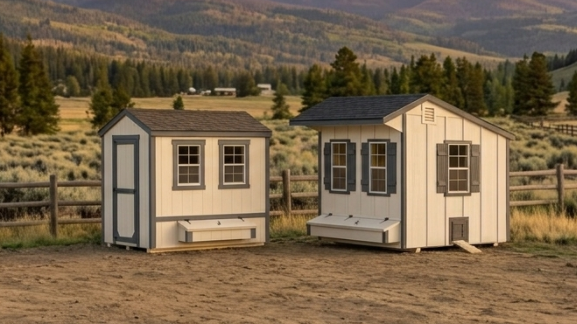 Chicken Coops for Sale in Colorado: Custom Built & Delivered — The Shed Yard, Colorado