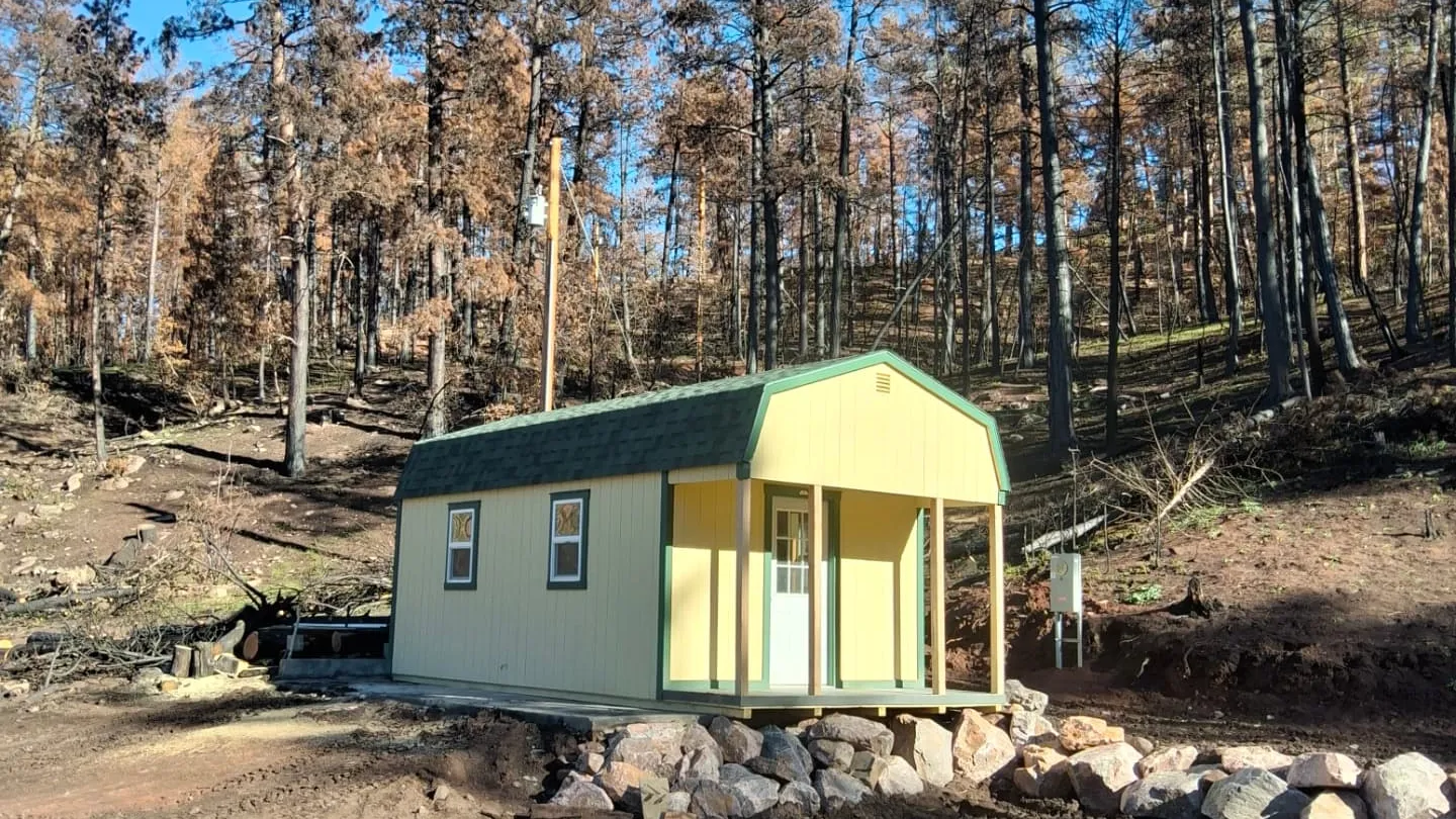 Used 12×24 Hi Wall Barn Delivered to Beulah, Colorado