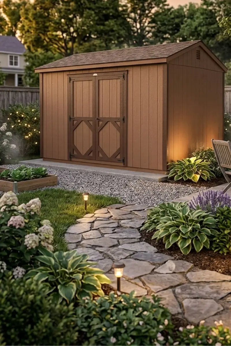 A-Frame storage shed for sale in Colorado
