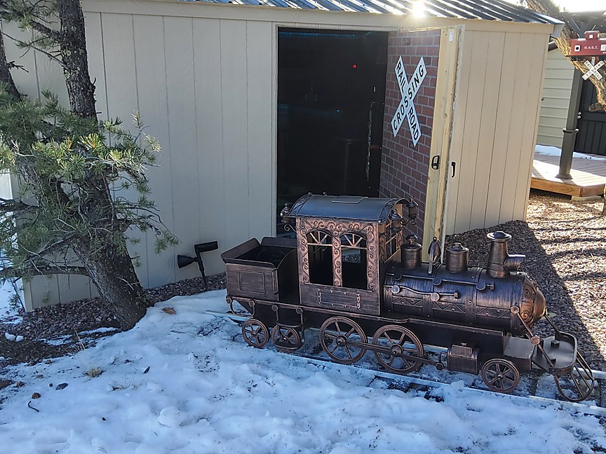 Economy Shed delivered and installed in Colorado