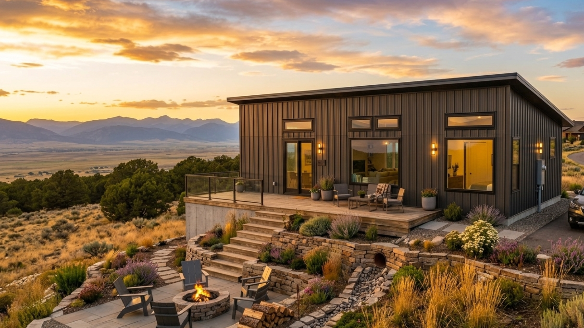 Code-compliant home shell built in Colorado