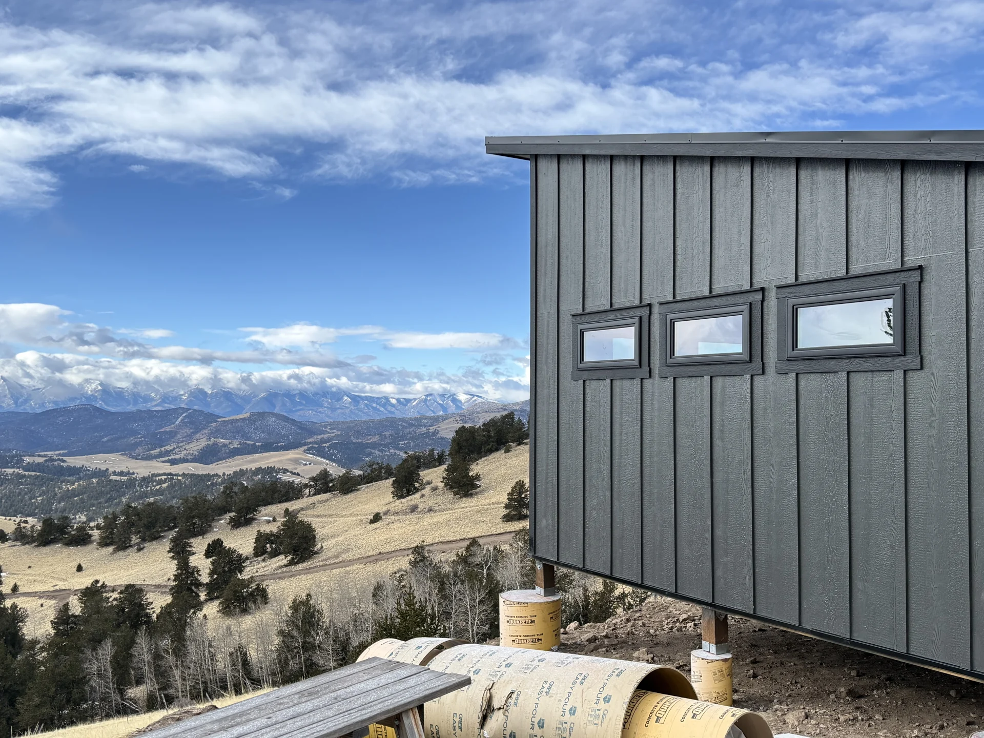 Siding & Windows — Sunny Side Home Shell build process
