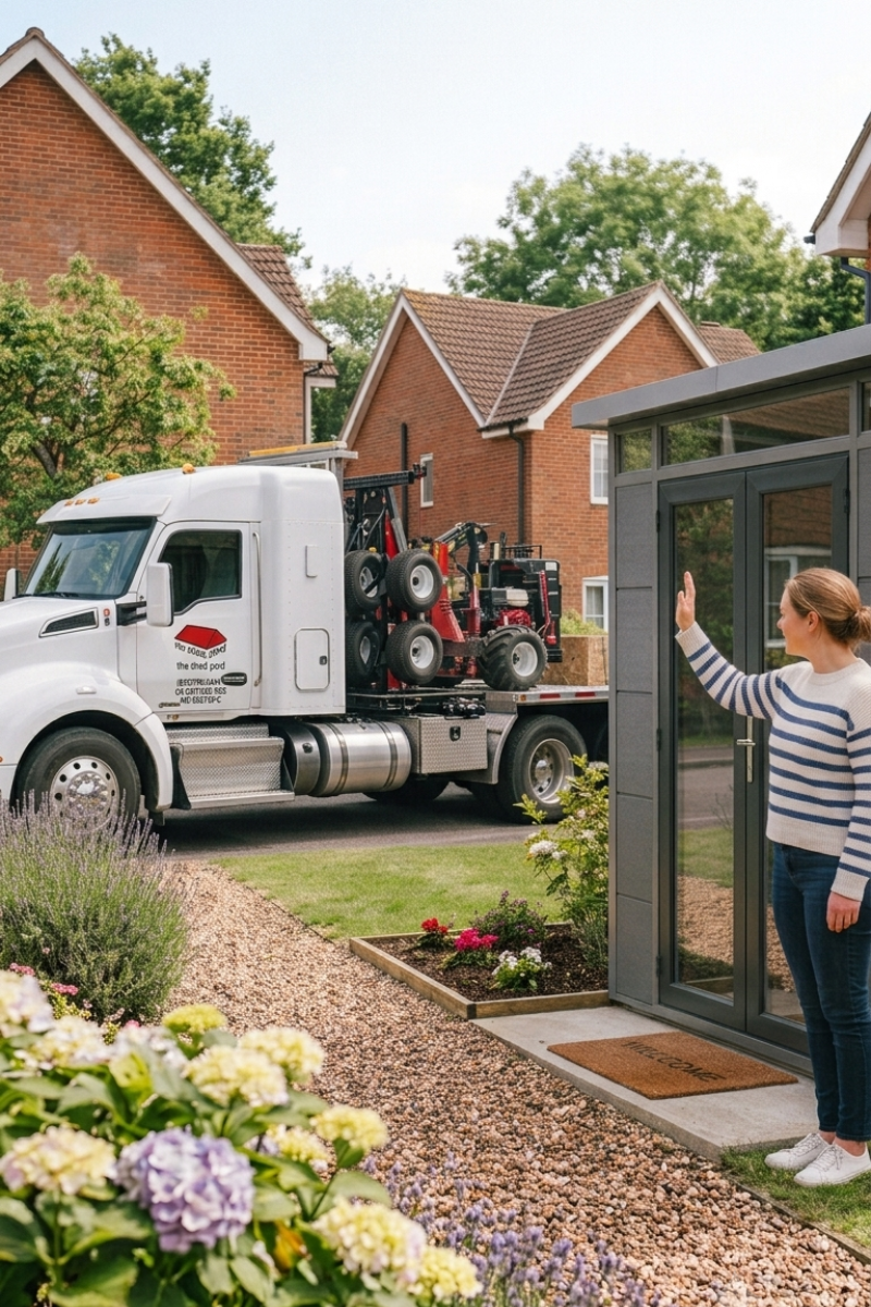 Rent to own storage shed delivered in Colorado
