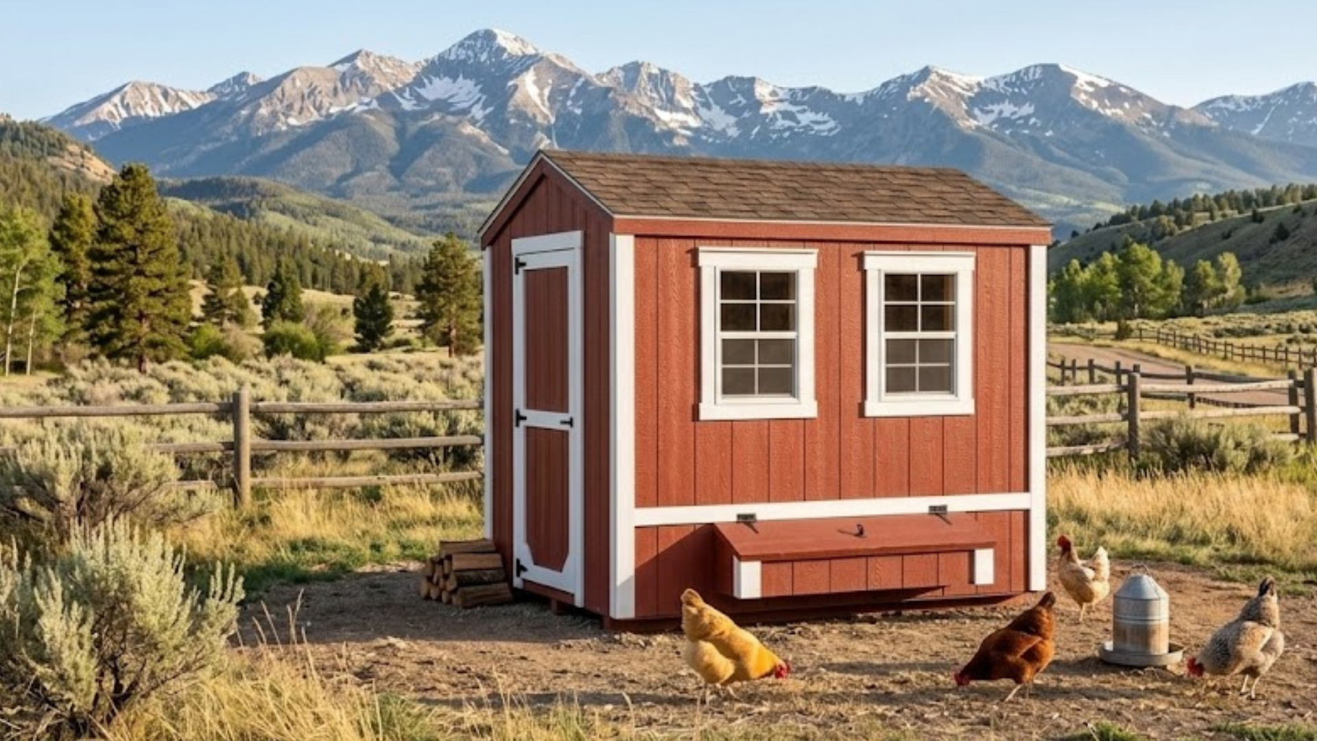 Economy chicken coop for sale in Colorado