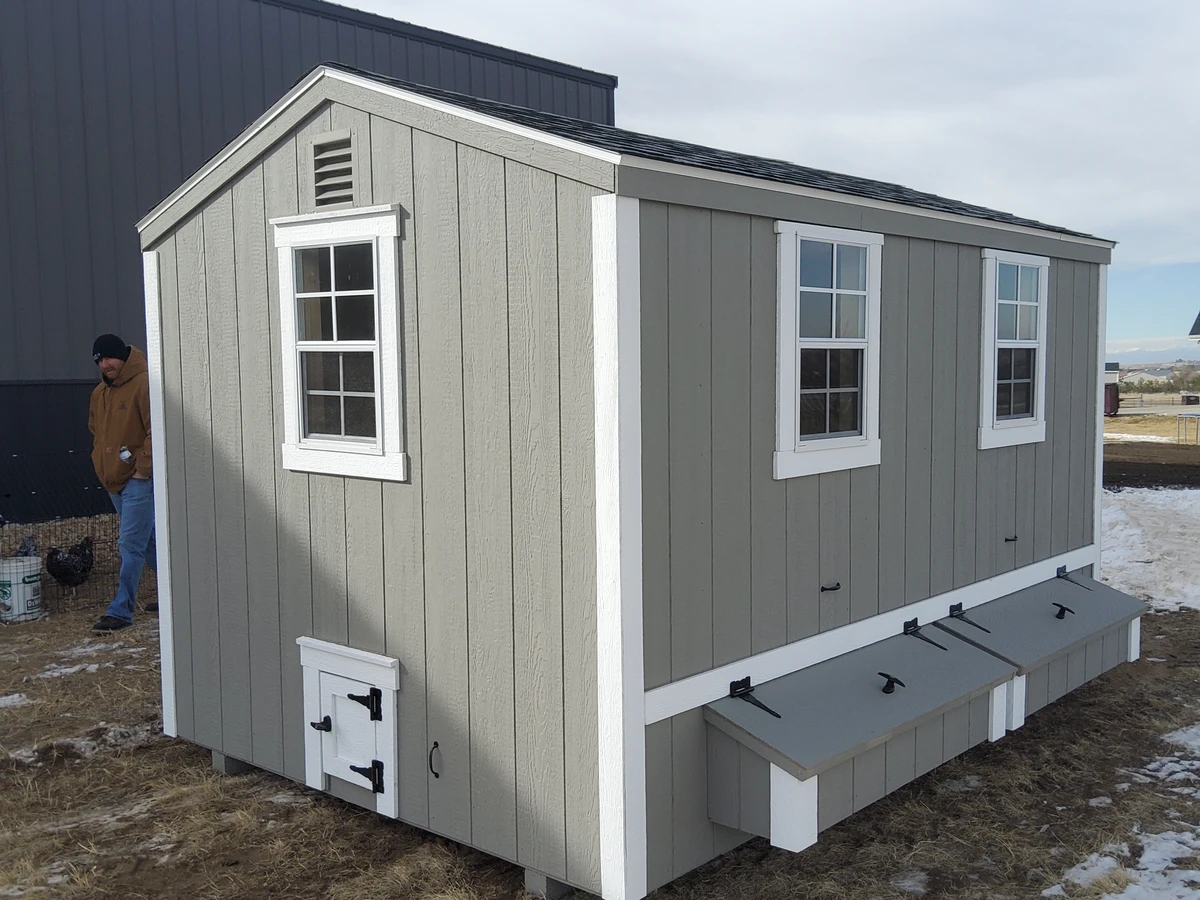 Chicken coop delivered in Colorado 1