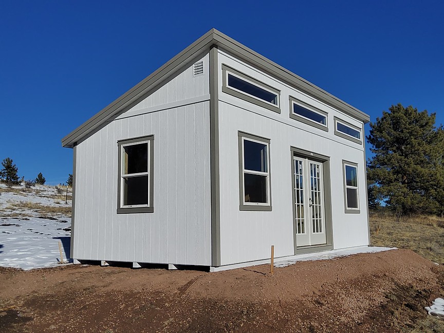 Studio Shed delivered and installed in Colorado