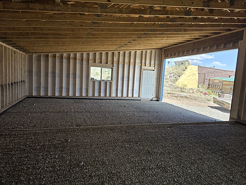 Mountain Modern home shell delivered and built in Colorado — build 1