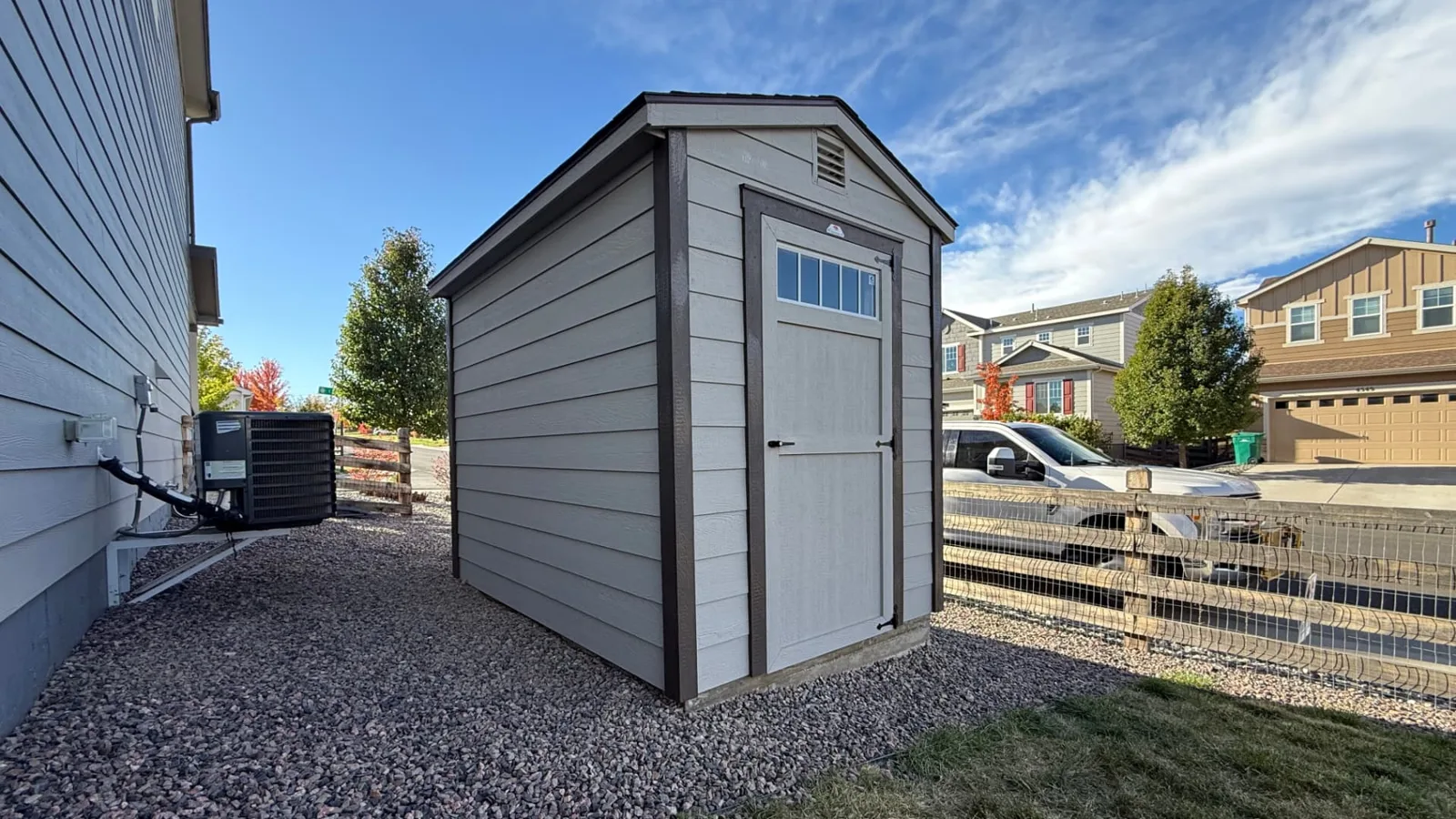 6×10 A-Frame Shed in Aurora, Colorado: A $6,697 Project