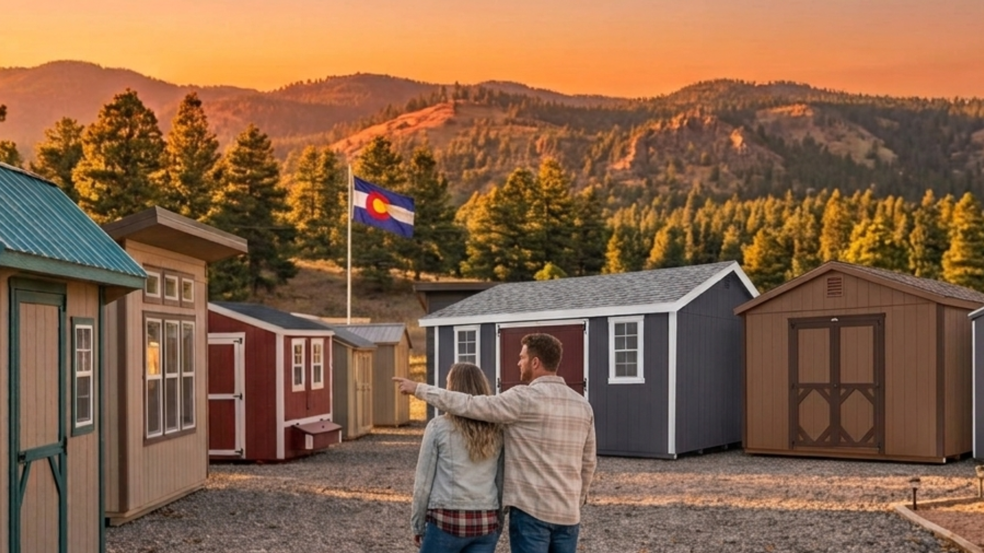 The Shed Yard buildings delivered throughout Colorado