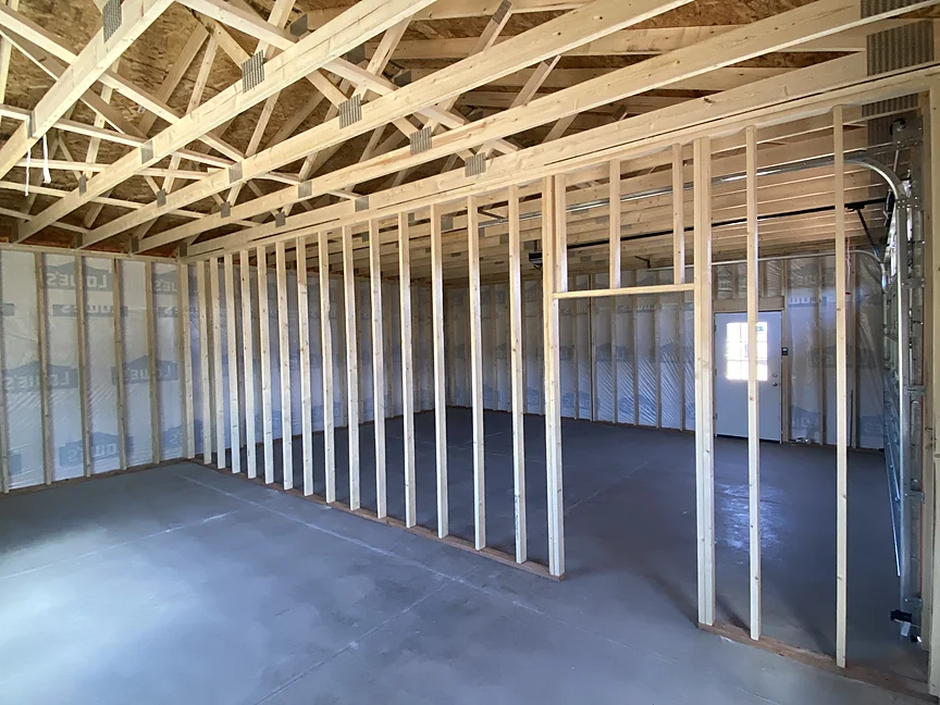 Two car garage delivered and installed in Colorado — build 13