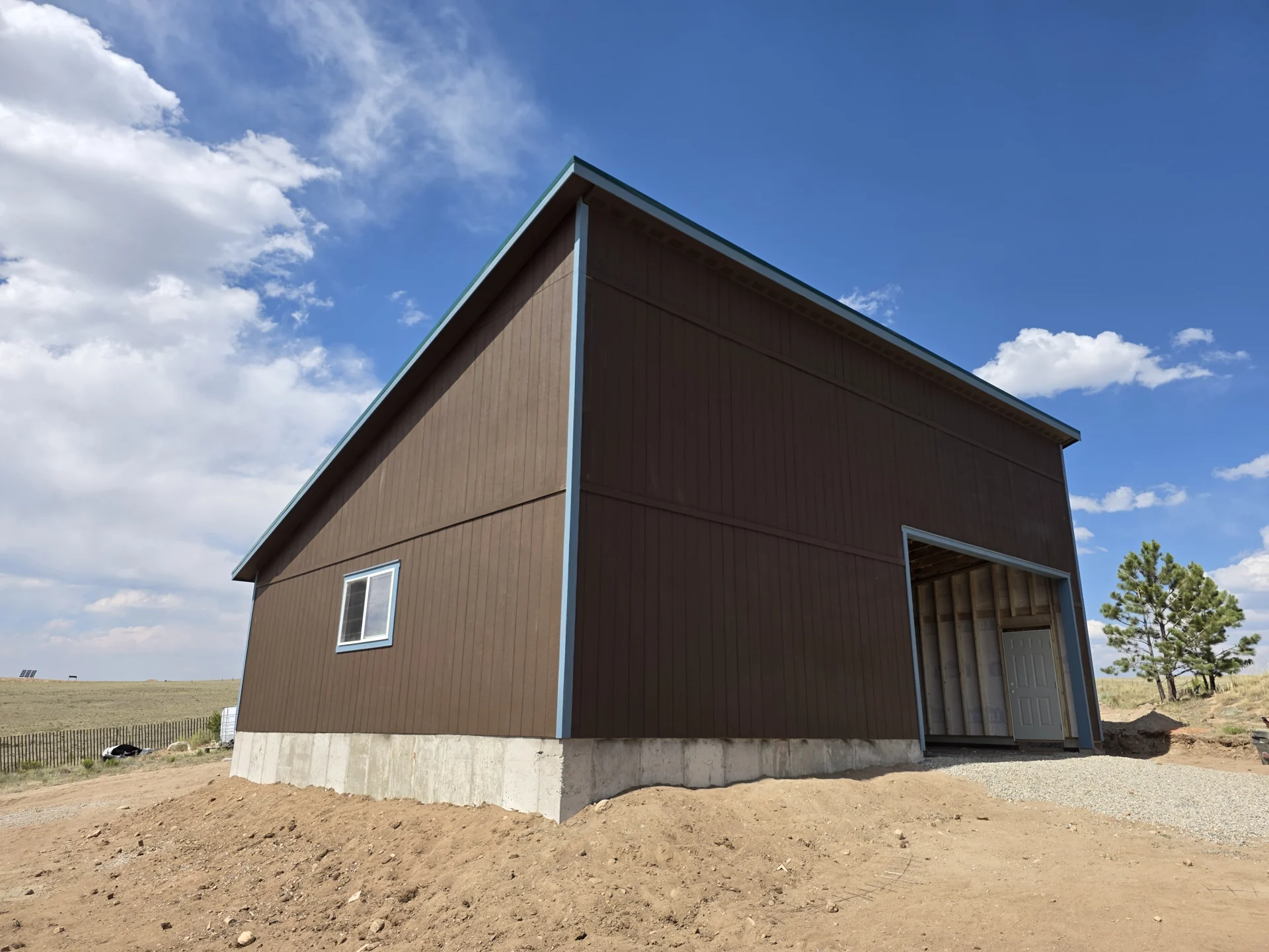 Finished Home Shell — Sunny Side Home Shell build process