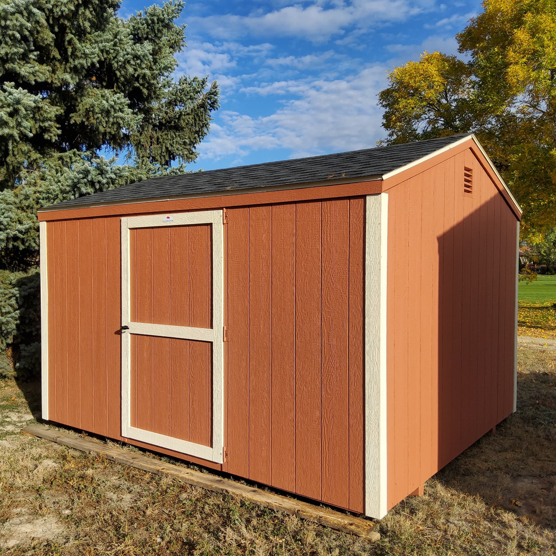 Economy storage shed for sale in Colorado starting at $2,603, delivered