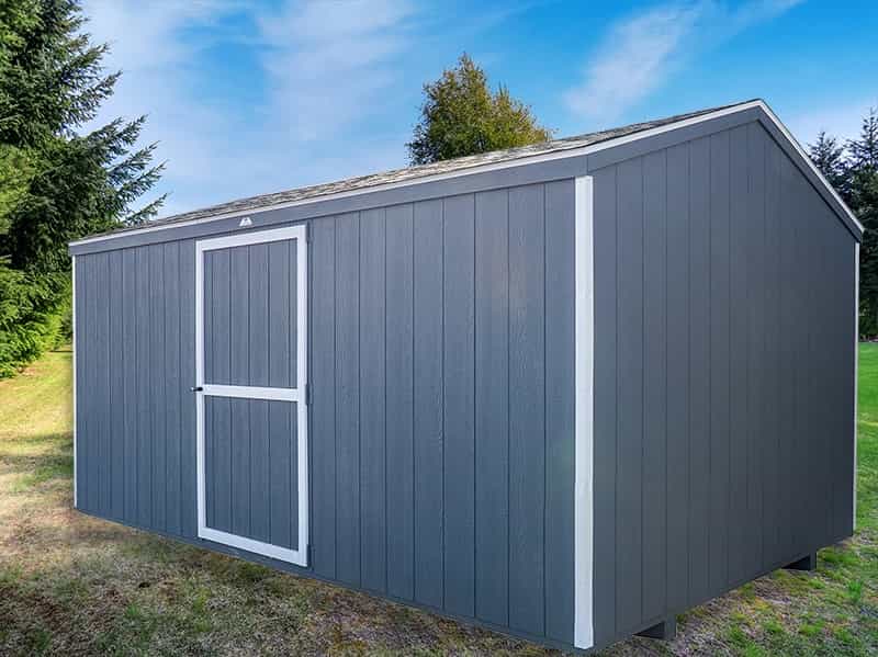 economy grey storage shed