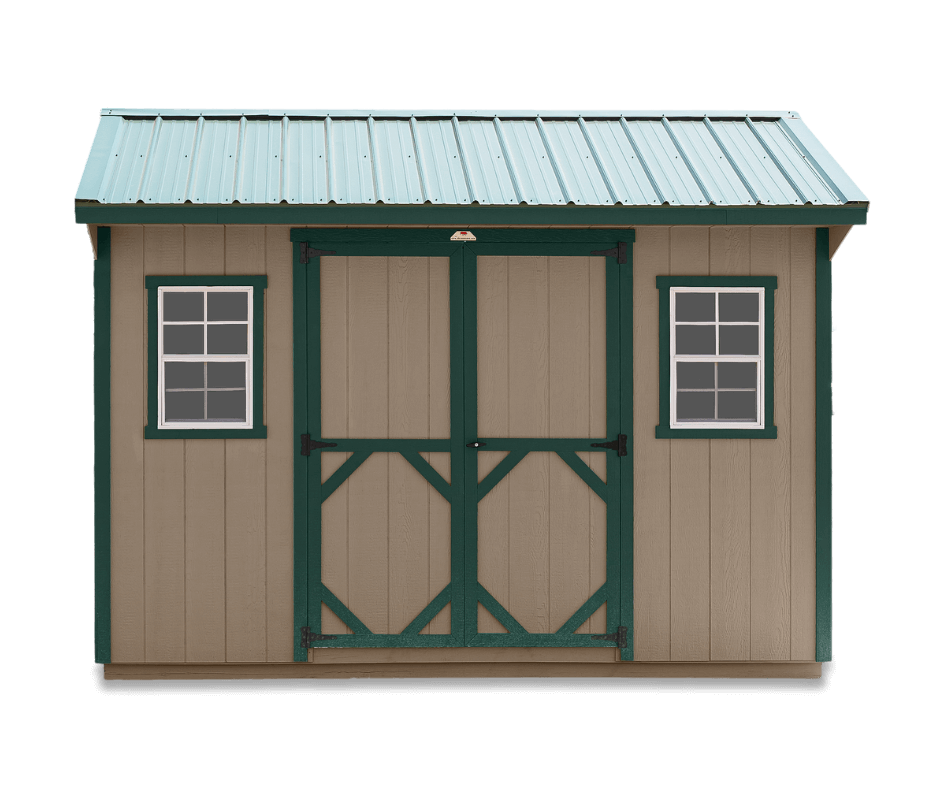 Quaker Shed Front View